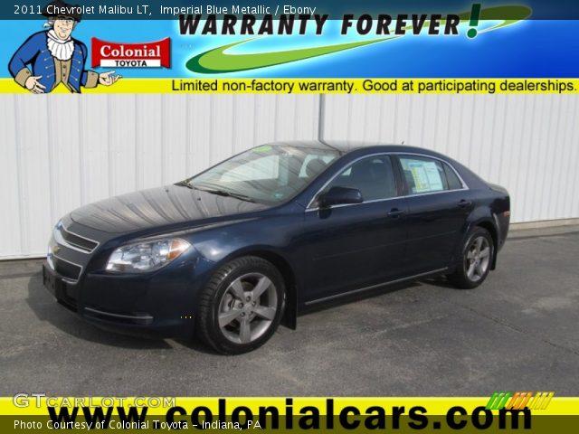 2011 Chevrolet Malibu LT in Imperial Blue Metallic