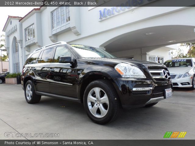 2012 Mercedes-Benz GL 450 4Matic in Black