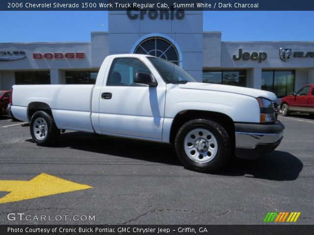 2006 Chevrolet Silverado 1500 Work Truck Regular Cab in Summit White