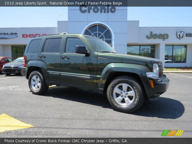 2010 Jeep Liberty Sport in Natural Green Pearl