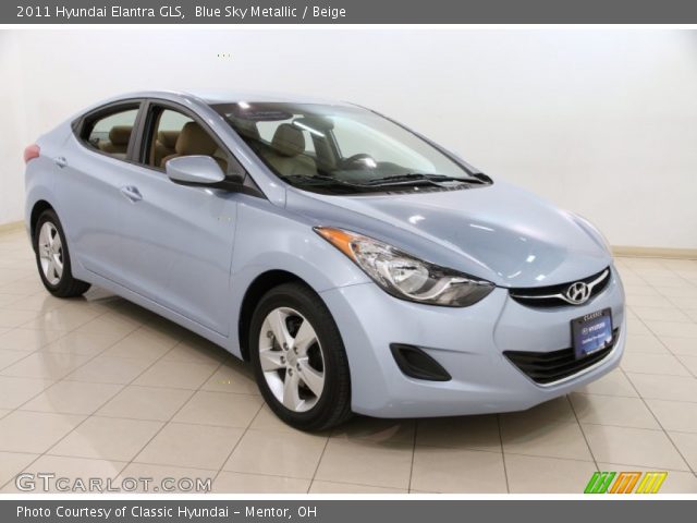 2011 Hyundai Elantra GLS in Blue Sky Metallic