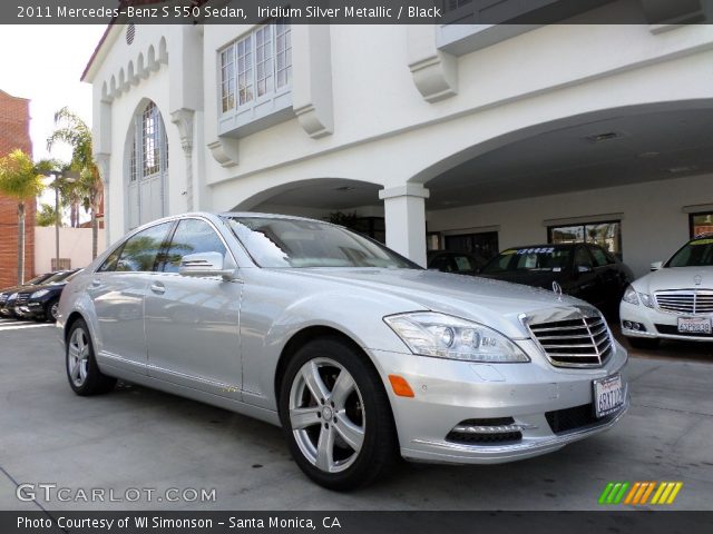 2011 Mercedes-Benz S 550 Sedan in Iridium Silver Metallic