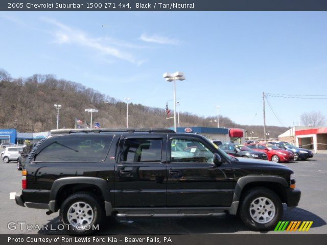 2005 Chevrolet Suburban 1500 Z71 4x4 in Black