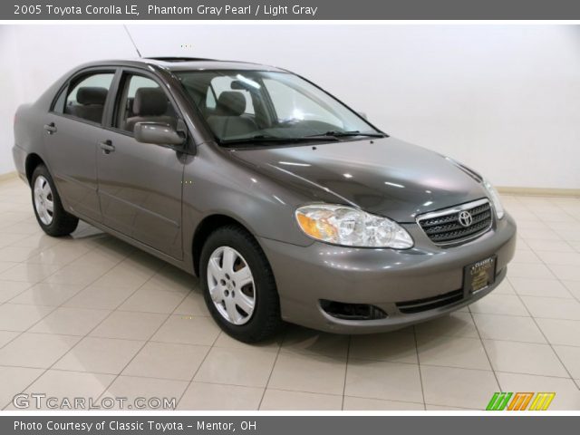 2005 Toyota Corolla LE in Phantom Gray Pearl