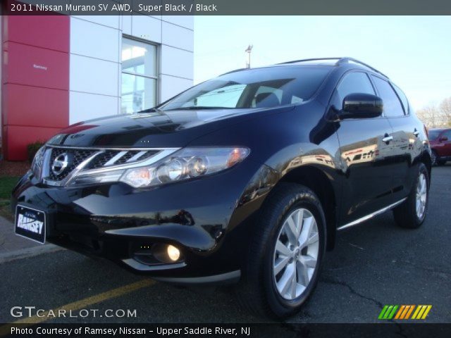 2011 Nissan Murano SV AWD in Super Black