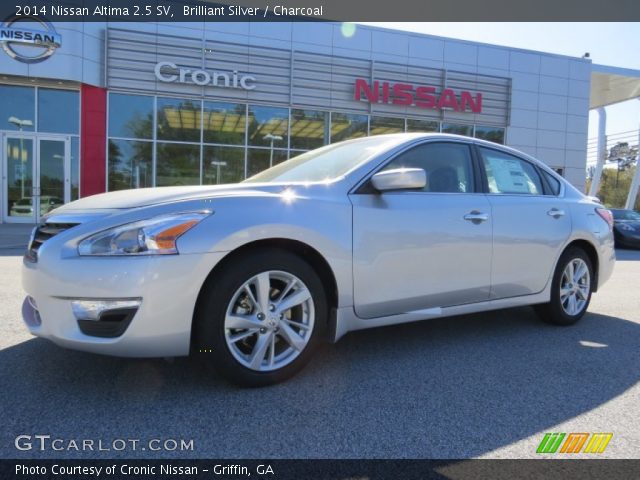 2014 Nissan Altima 2.5 SV in Brilliant Silver