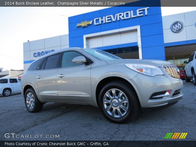 2014 Buick Enclave Leather in Champagne Silver Metallic