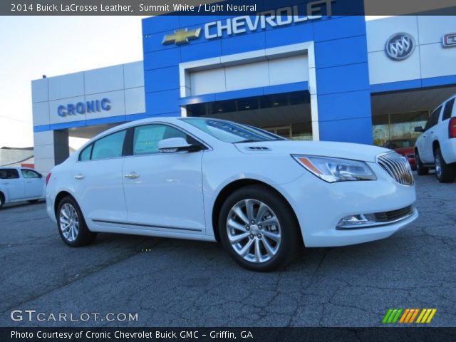 2014 Buick LaCrosse Leather in Summit White