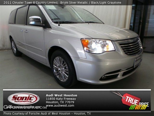 2011 Chrysler Town & Country Limited in Bright Silver Metallic