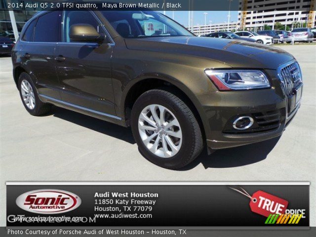 2014 Audi Q5 2.0 TFSI quattro in Maya Brown Metallic
