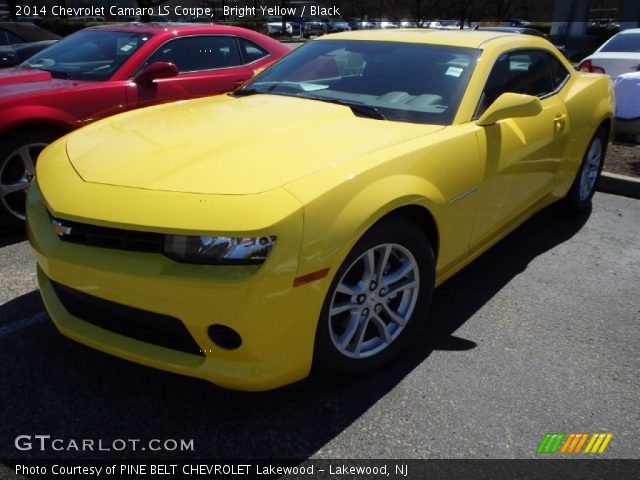 2014 Chevrolet Camaro LS Coupe in Bright Yellow