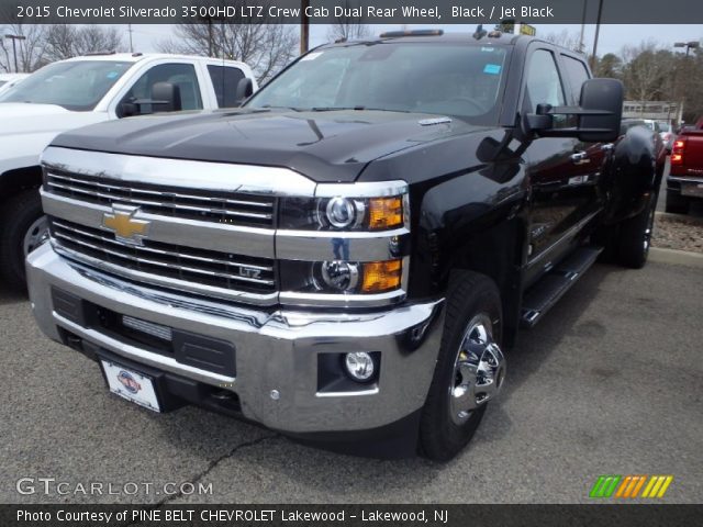 2015 Chevrolet Silverado 3500HD LTZ Crew Cab Dual Rear Wheel in Black
