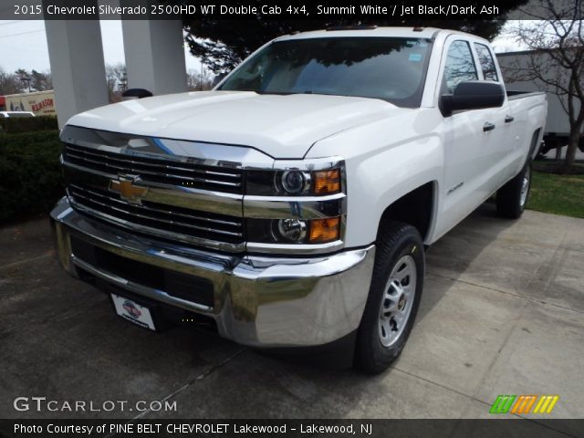 2015 Chevrolet Silverado 2500HD WT Double Cab 4x4 in Summit White