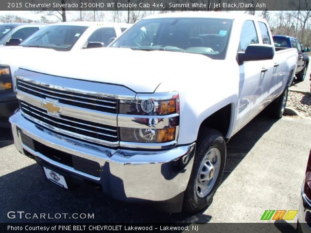 2015 Chevrolet Silverado 2500HD WT Double Cab 4x4 in Summit White
