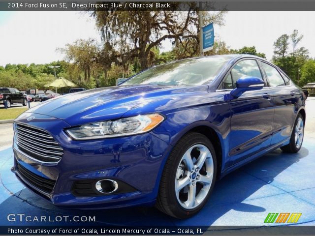 2014 Ford Fusion SE in Deep Impact Blue