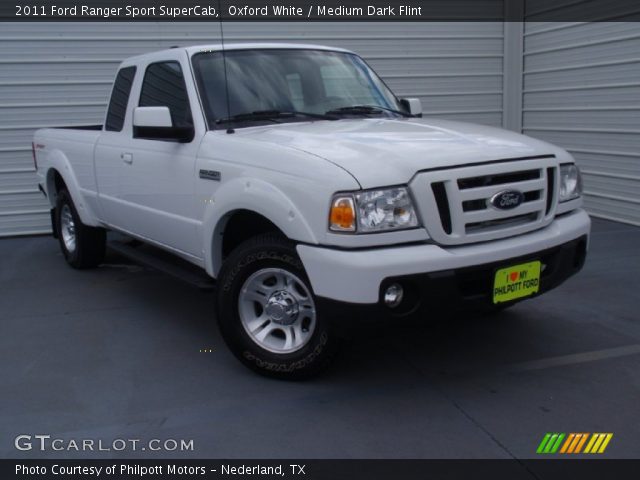 2011 Ford Ranger Sport SuperCab in Oxford White