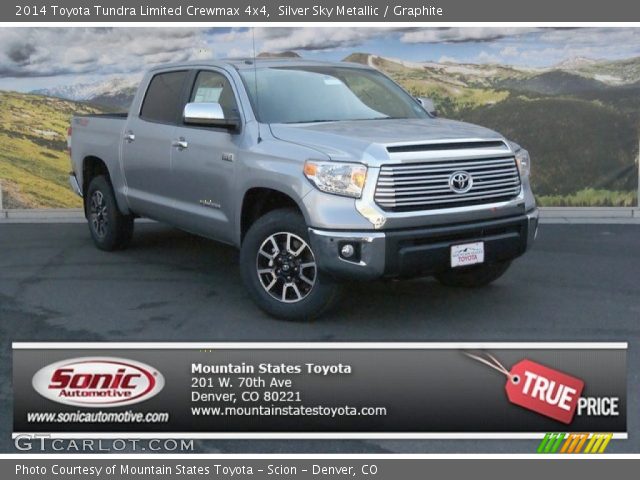 2014 Toyota Tundra Limited Crewmax 4x4 in Silver Sky Metallic