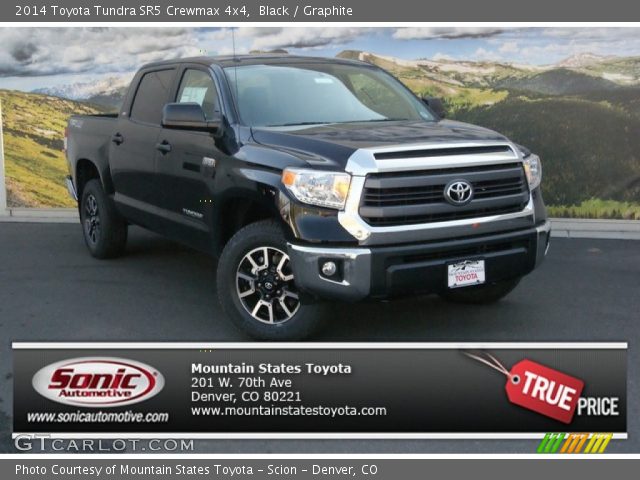 2014 Toyota Tundra SR5 Crewmax 4x4 in Black