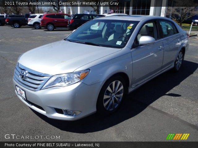 2011 Toyota Avalon Limited in Classic Silver Metallic