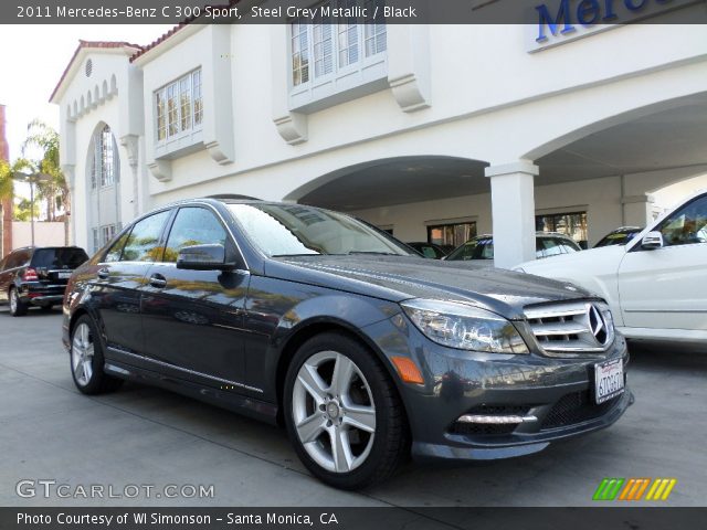 2011 Mercedes-Benz C 300 Sport in Steel Grey Metallic