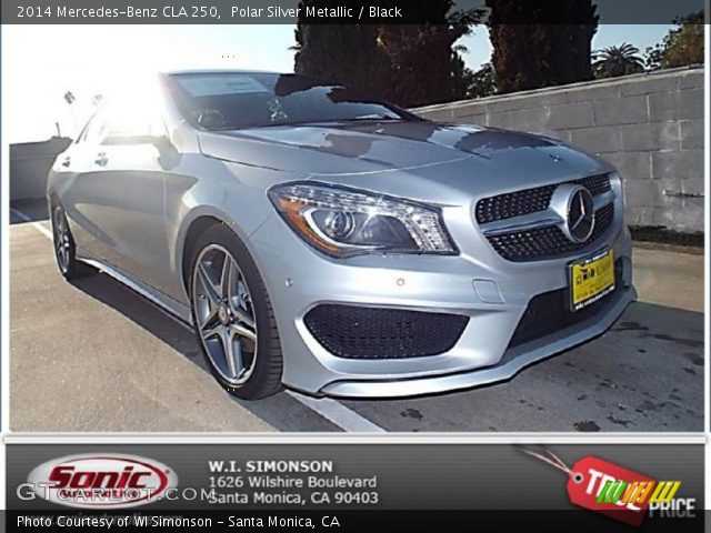 2014 Mercedes-Benz CLA 250 in Polar Silver Metallic