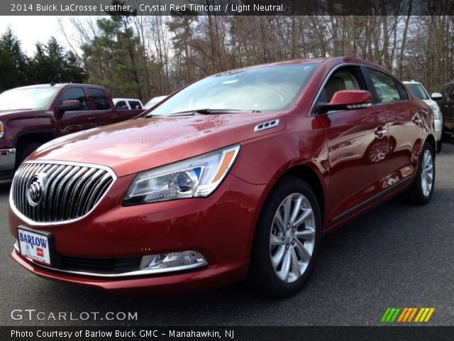 2014 Buick LaCrosse Leather in Crystal Red Tintcoat
