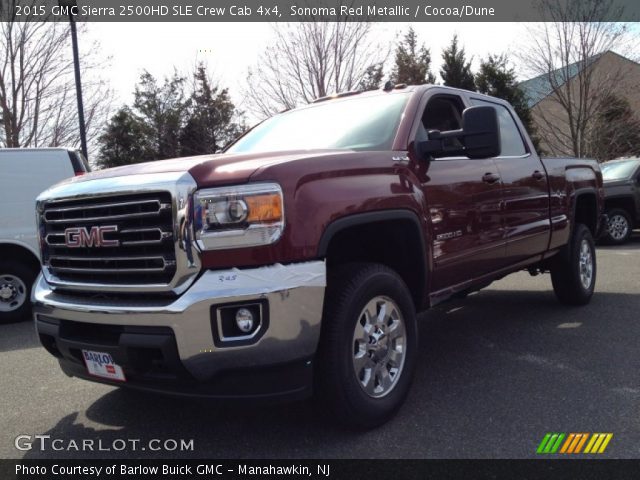 2015 GMC Sierra 2500HD SLE Crew Cab 4x4 in Sonoma Red Metallic