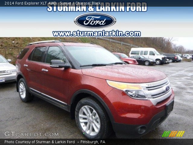 2014 Ford Explorer XLT 4WD in Sunset
