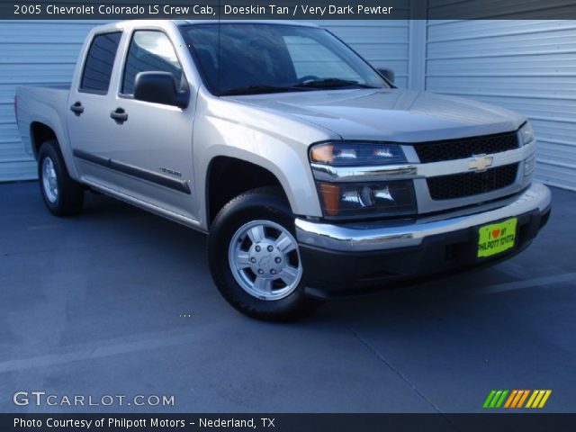 2005 Chevrolet Colorado LS Crew Cab in Doeskin Tan