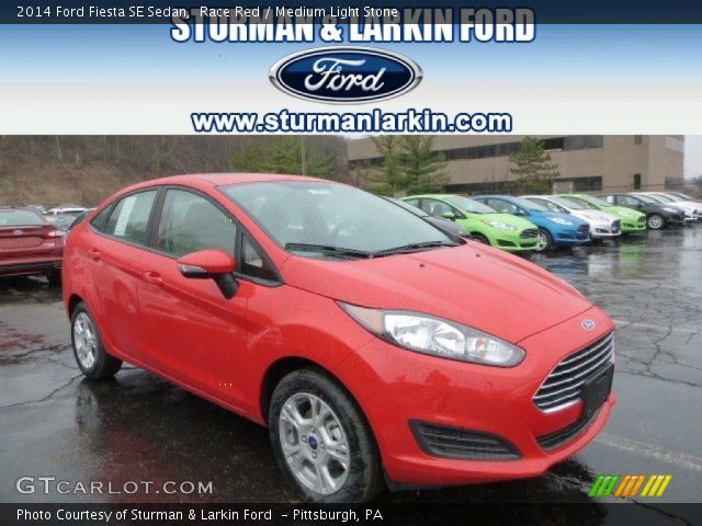 2014 Ford Fiesta SE Sedan in Race Red