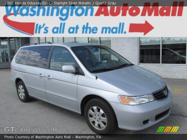 2002 Honda Odyssey EX-L in Starlight Silver Metallic