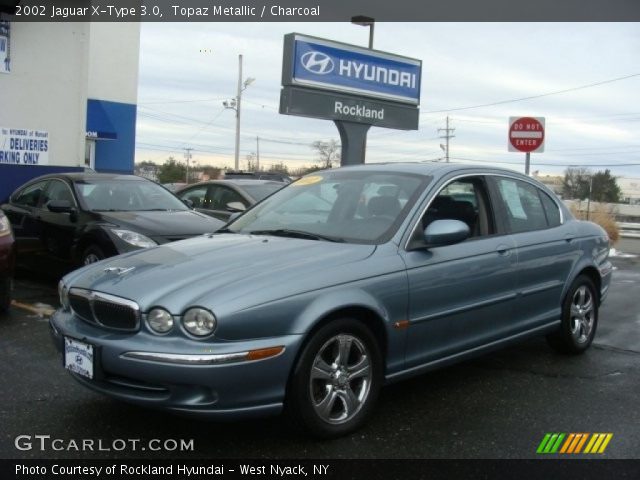 2002 Jaguar X-Type 3.0 in Topaz Metallic