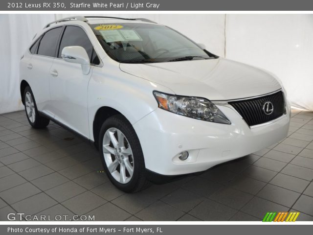 2012 Lexus RX 350 in Starfire White Pearl