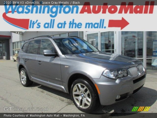 2010 BMW X3 xDrive30i in Space Gray Metallic