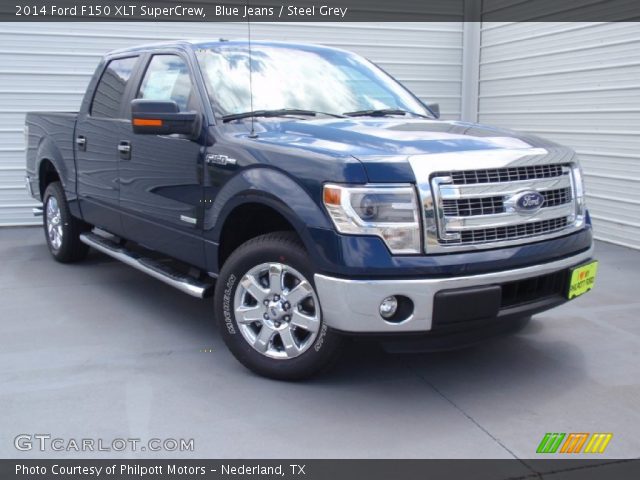 2014 Ford F150 XLT SuperCrew in Blue Jeans