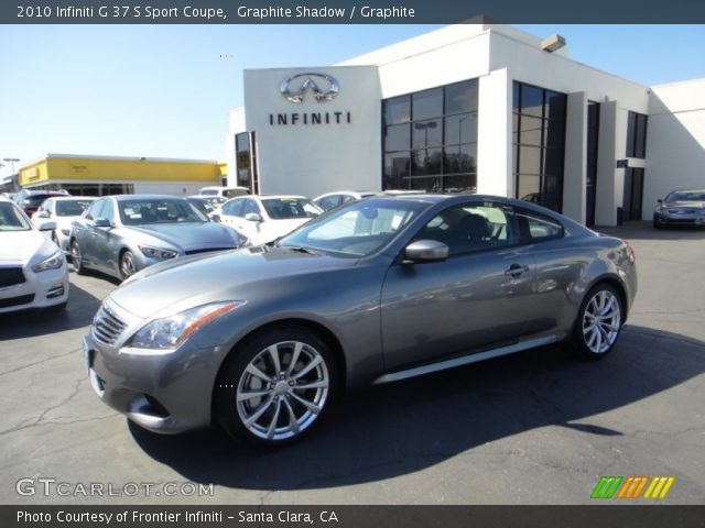 2010 Infiniti G 37 S Sport Coupe in Graphite Shadow