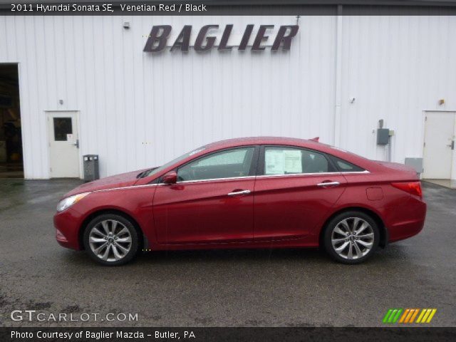 2011 Hyundai Sonata SE in Venetian Red