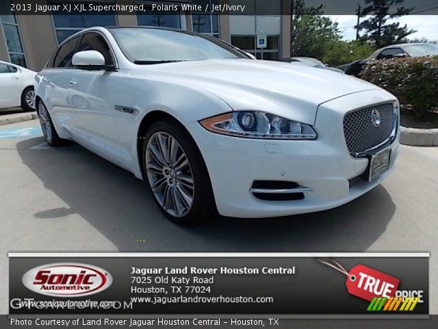 2013 Jaguar XJ XJL Supercharged in Polaris White