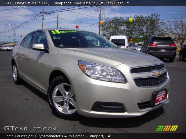 2013 Chevrolet Malibu LT in Champagne Silver Metallic