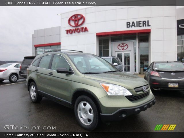 2008 Honda CR-V LX 4WD in Green Tea Metallic