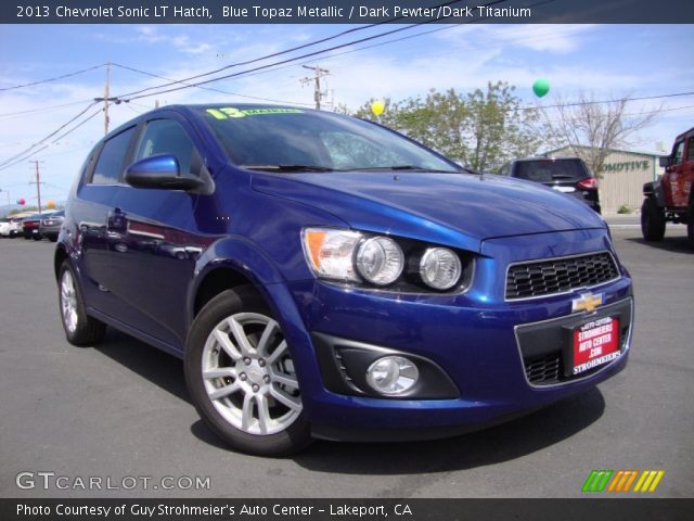 2013 Chevrolet Sonic LT Hatch in Blue Topaz Metallic