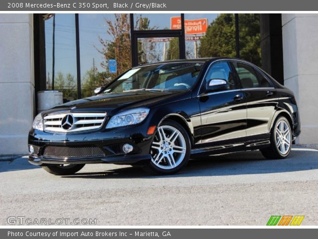 2008 Mercedes-Benz C 350 Sport in Black