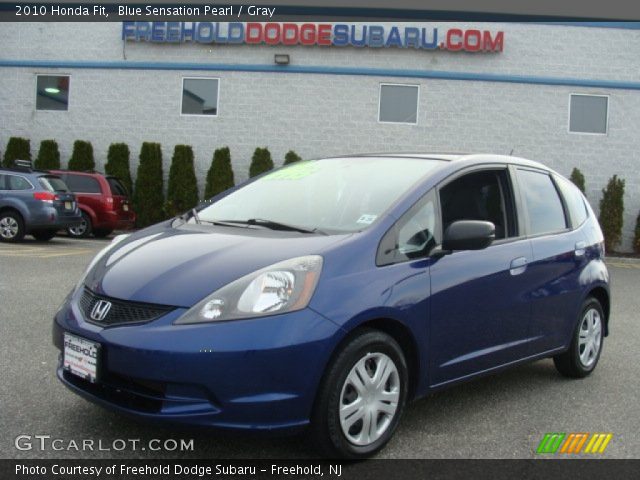 2010 Honda Fit  in Blue Sensation Pearl