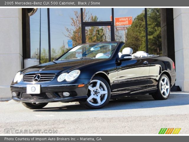 2005 Mercedes-Benz CLK 500 Cabriolet in Black