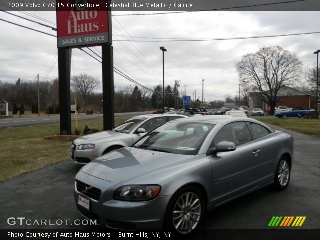 2009 Volvo C70 T5 Convertible in Celestial Blue Metallic