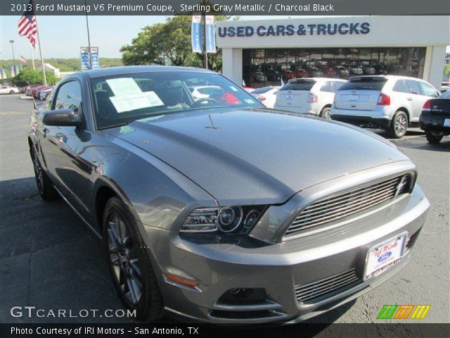 2013 Ford Mustang V6 Premium Coupe in Sterling Gray Metallic