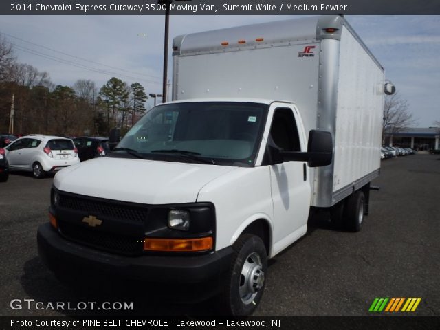 2014 Chevrolet Express Cutaway 3500 Moving Van in Summit White