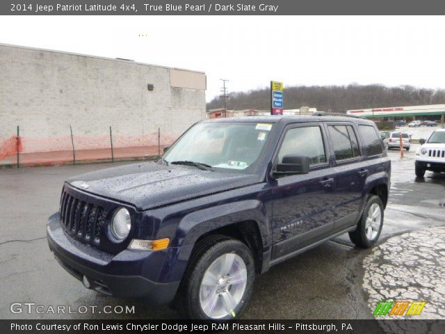 2014 Jeep Patriot Latitude 4x4 in True Blue Pearl