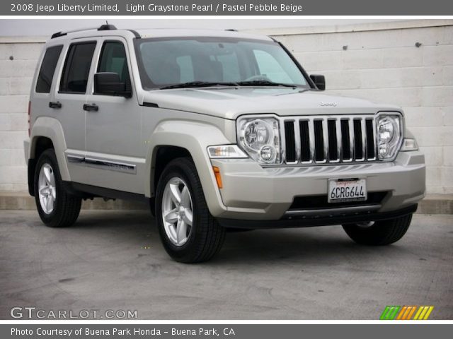 2008 Jeep Liberty Limited in Light Graystone Pearl
