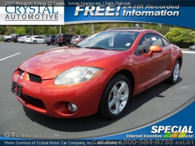 2007 Mitsubishi Eclipse GS Coupe in Sunset Pearlescent